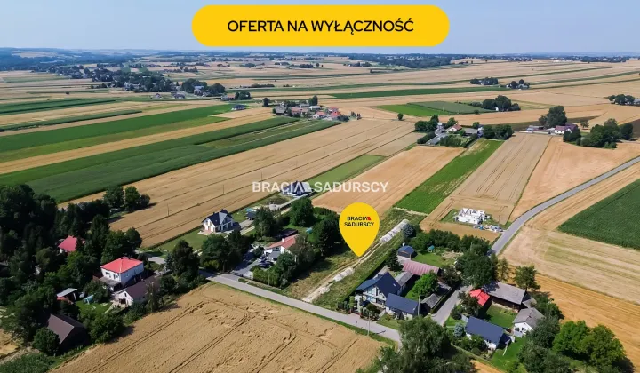 Działka inwestycyjna Biskupice