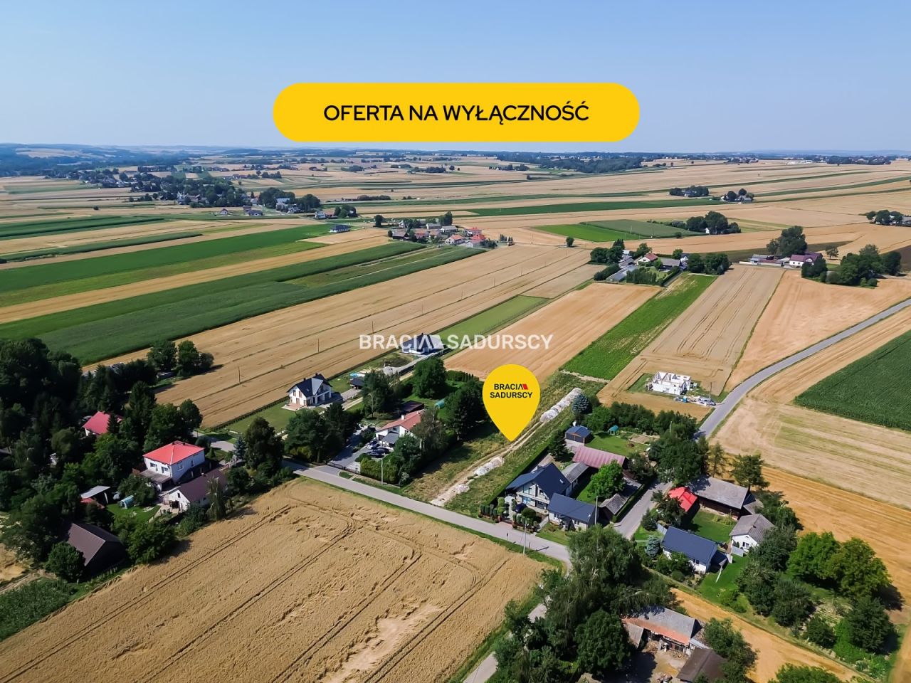 Działka inwestycyjna Biskupice. Zdjęcie 1
