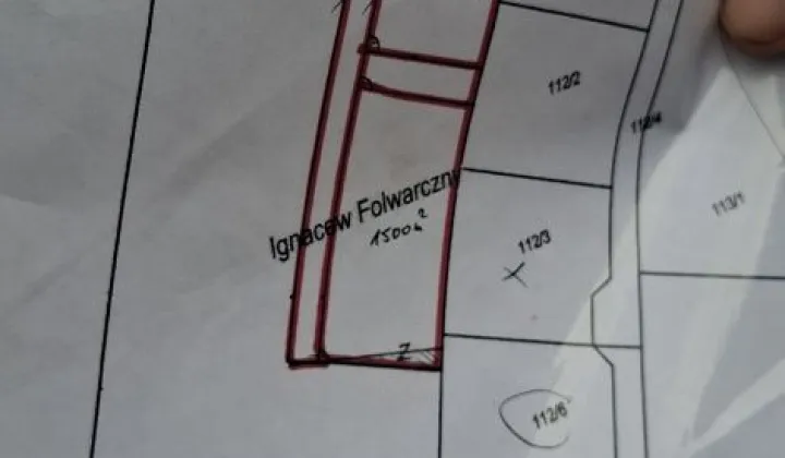 Działka budowlana Ignacew Folwarczny