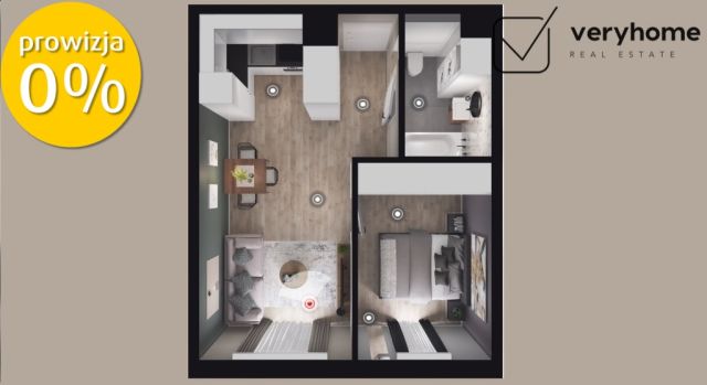 Mieszkanie 2-pokojowe Kraków Prądnik Biały, ul. Zygmunta Glogera. Zdjęcie 13