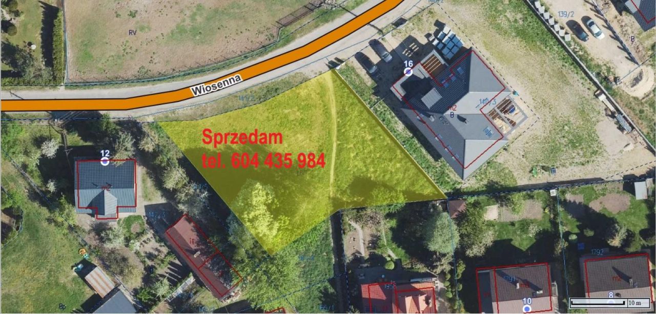 Działka budowlana Ciechanów Podzamcze, ul. Wiosenna. Zdjęcie 8