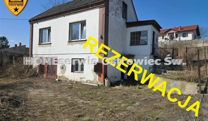 dom wolnostojący, 2 pokoje Ostrowiec Świętokrzyski Częstocice, ul. Świętokrzyska