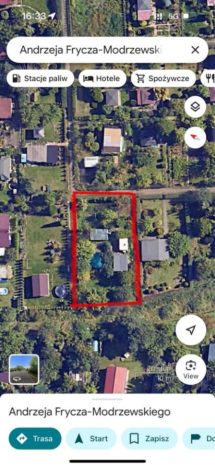 Działka rod Łódź Górna, ul. Andrzeja Frycza-Modrzewskiego. Zdjęcie 4