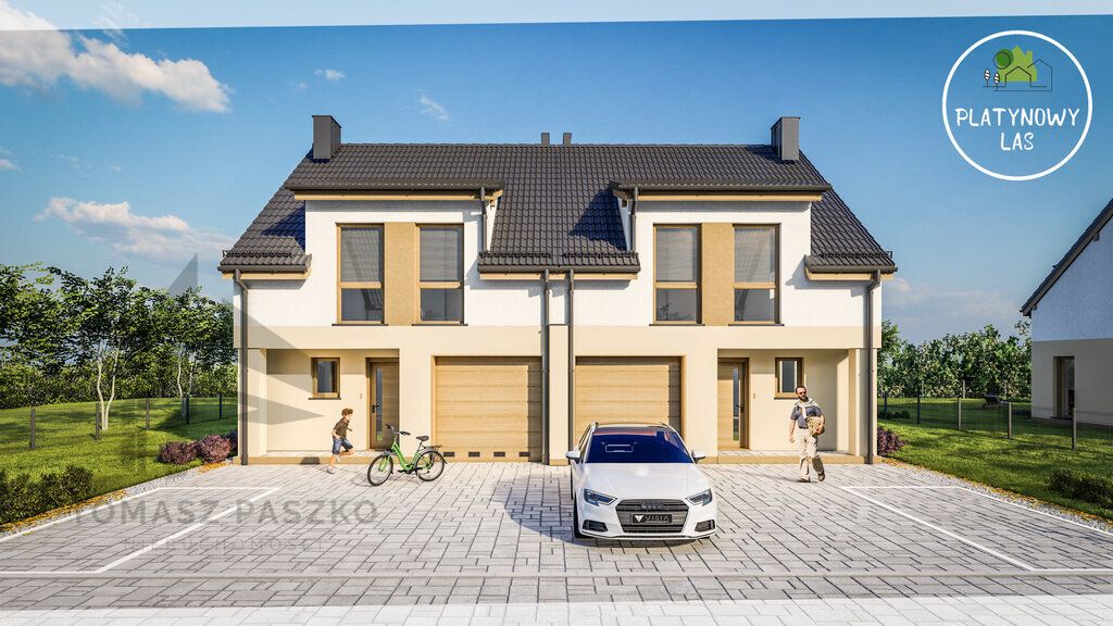 bliźniak, 5 pokoi Banino, ul. Platynowa. Zdjęcie 4