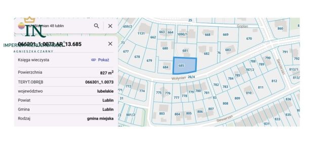 Działka budowlana Lublin Szerokie, ul. Wojciechowska. Zdjęcie 8