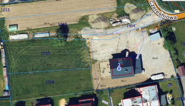 Działka budowlana Łękawica, ul. Czereśniowa. Zdjęcie 1