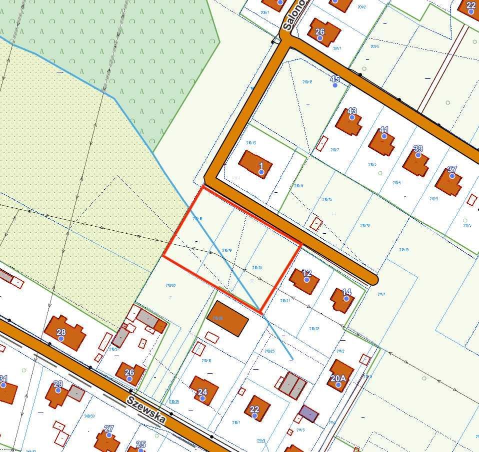 Działka budowlana Zagrody Zgórsko, ul. Widokowa. Zdjęcie 3