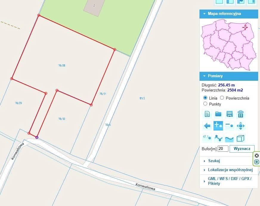 Działka budowlana Straduny. Zdjęcie 2