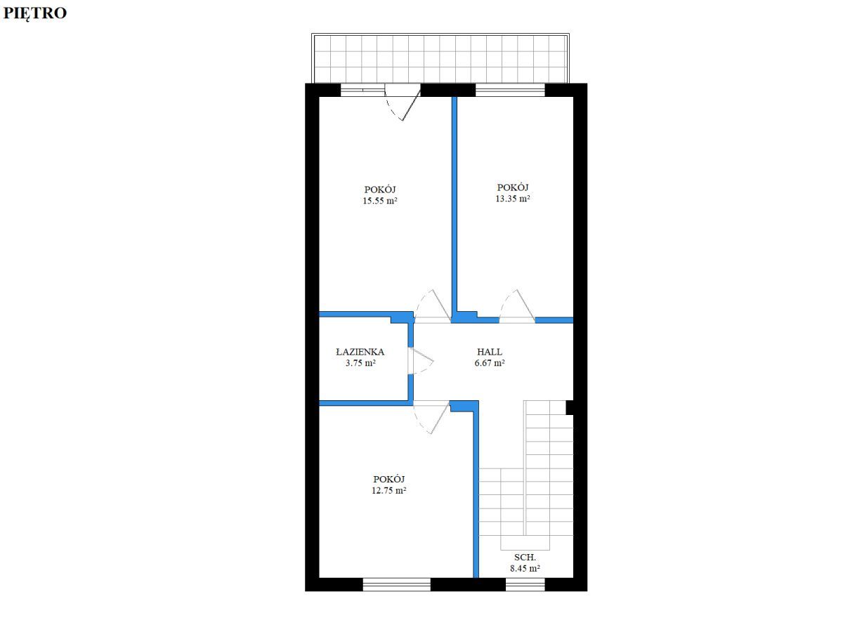 dom szeregowy, 6 pokoi Warszawa Mokotów, ul. Zawojska. Zdjęcie 5