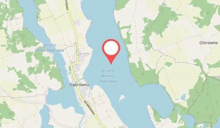 Działka budowlana Dąbrówno