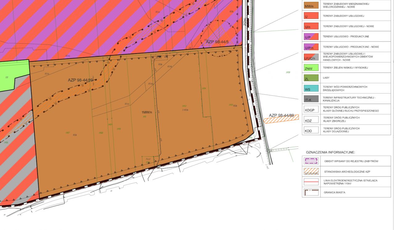 Działka budowlana Gliwice Bojków, ul. Knurowska. Zdjęcie 4
