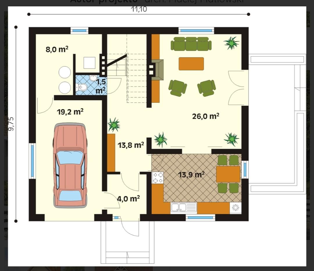 dom wolnostojący, 4 pokoje Łowkowice, ul. Łąkowa. Zdjęcie 10