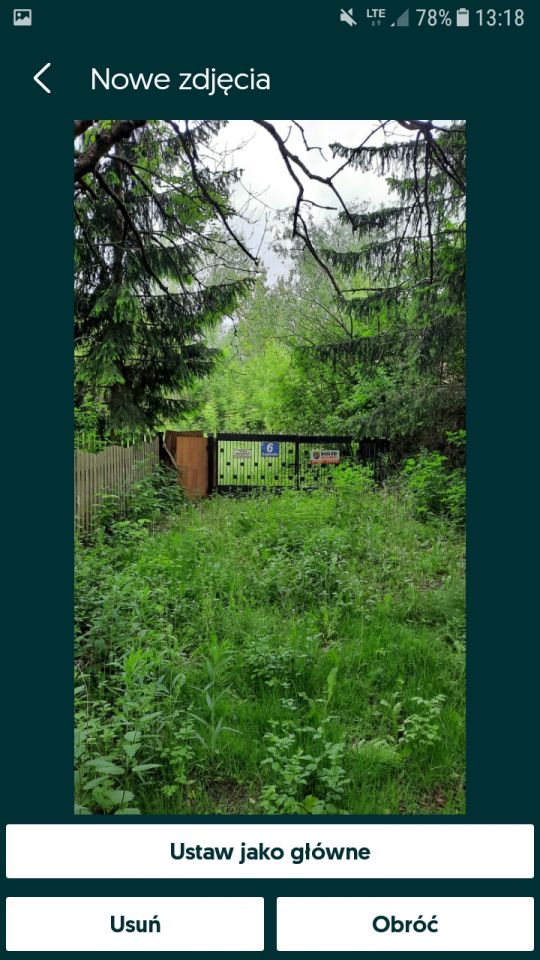 Działka rolno-budowlana Szymaki. Zdjęcie 2