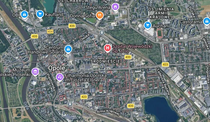 Mieszkanie 3-pokojowe Opole Śródmieście, ul. Ozimska