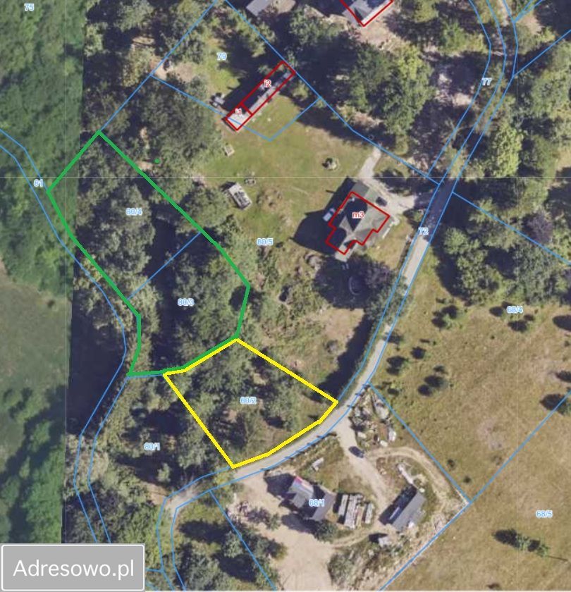 Działka inwestycyjna Szklarska Poręba, ul. Wiejska. Zdjęcie 4