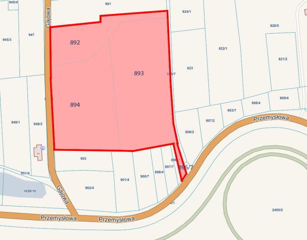 Działka inwestycyjna Borek Wielki. Zdjęcie 2