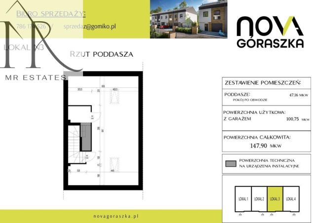 dom szeregowy, 4 pokoje Góraszka. Zdjęcie 7