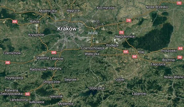 Działka rod Wieliczka