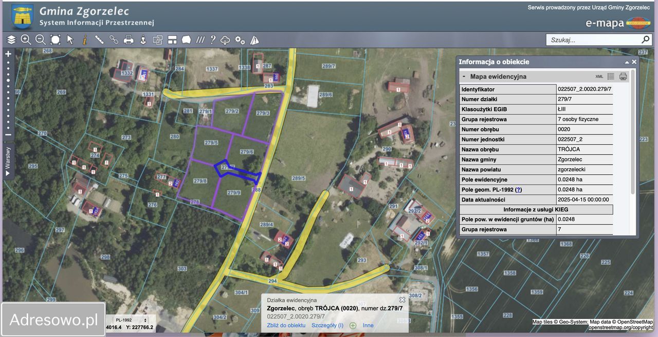 Działka budowlana Trójca. Zdjęcie 4
