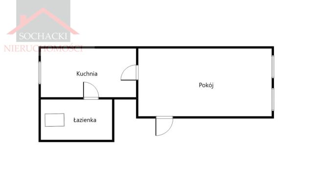 Mieszkanie 1-pokojowe Lubań, ul. Mikołaja Kopernika. Zdjęcie 11