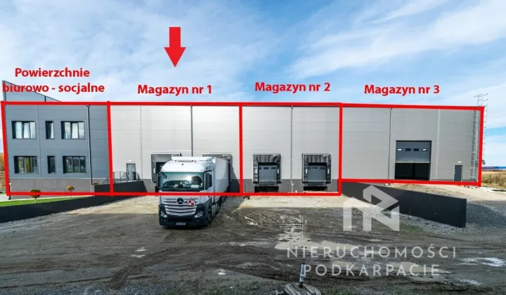 Hala/magazyn Rzeszów, ul. Ludwika Chmury