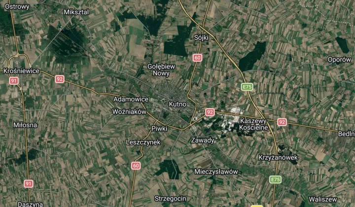 Działka budowlana Kutno Łąkoszyn, ul. Nowowiejska
