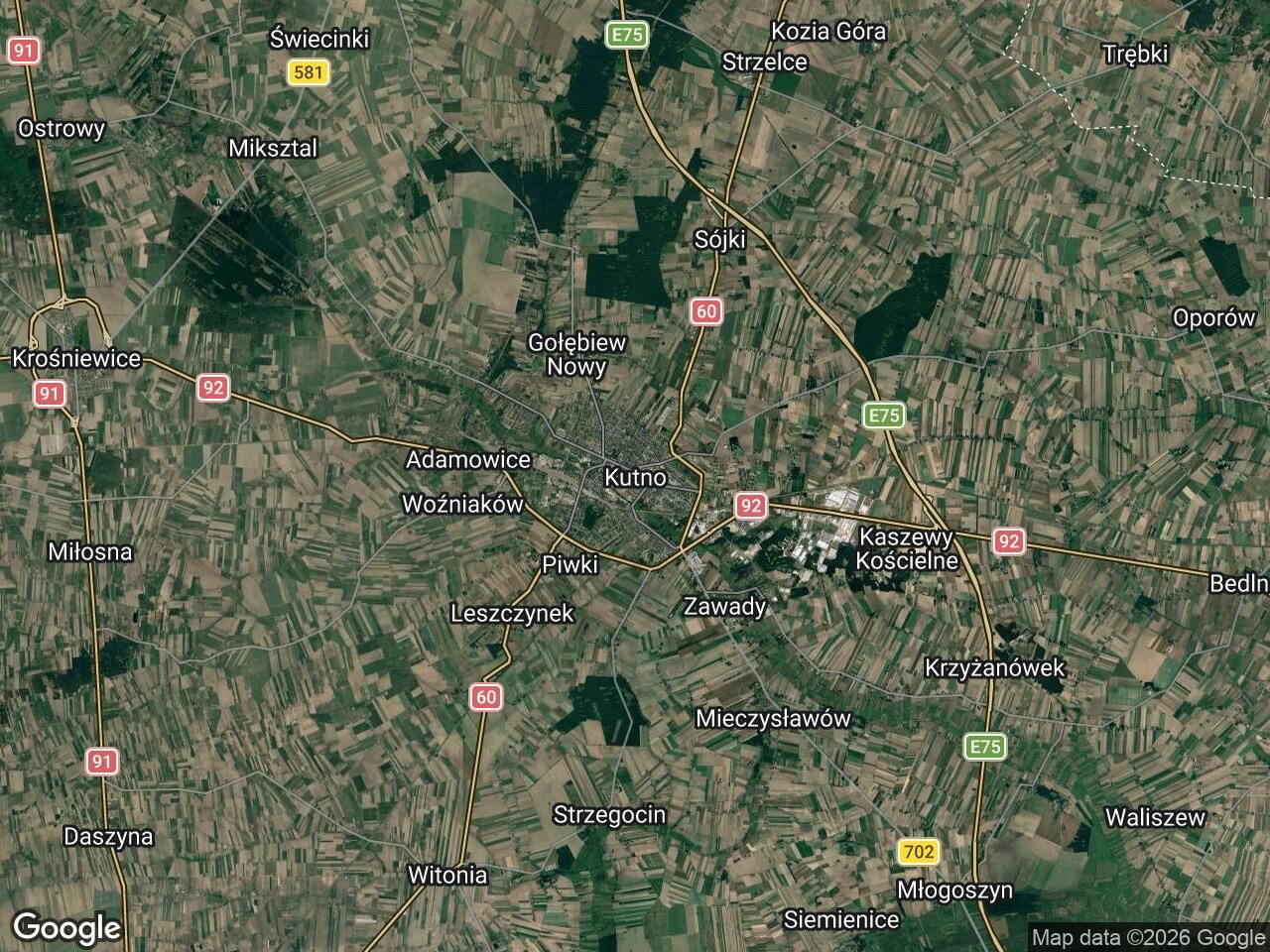 Działka budowlana Kutno Łąkoszyn, ul. Nowowiejska. Zdjęcie 1