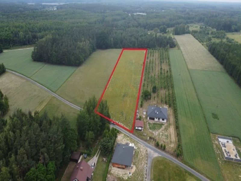 Działka rolno-budowlana Dwórzno, ul. Spokojna. Zdjęcie 1