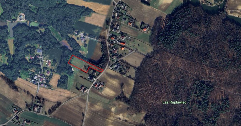 Działka budowlana Jastrzębie-Zdrój Ruptawa, ul. Matejki. Zdjęcie 3