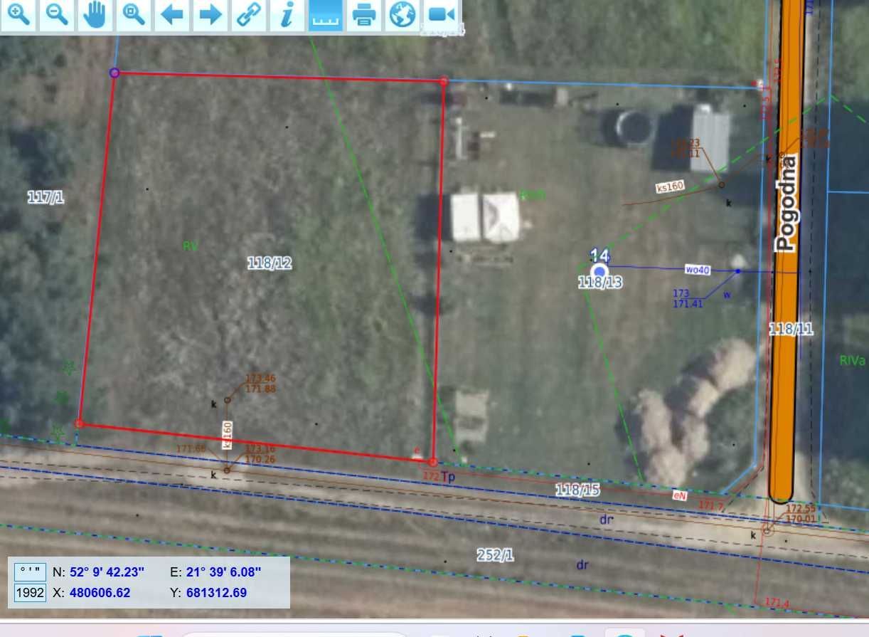 Działka budowlana Tyborów. Zdjęcie 2