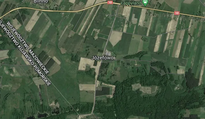 Działka leśna Józefowo