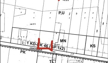 Działka inwestycyjna Zrębice, ul. Janowska