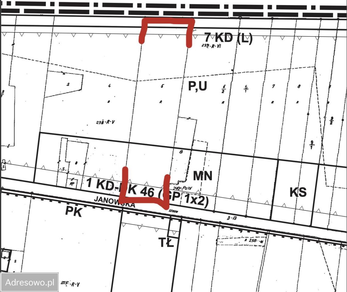 Działka inwestycyjna Zrębice, ul. Janowska. Zdjęcie 2