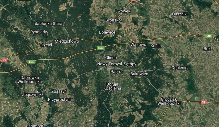 Działka rod Nowy Tomyśl