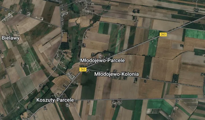 Działka rolno-budowlana Młodojewo-Parcele