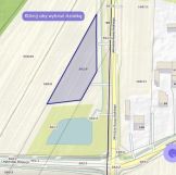 Działka inwestycyjna Krępiec, ul. Kusocińskiego. Zdjęcie 1