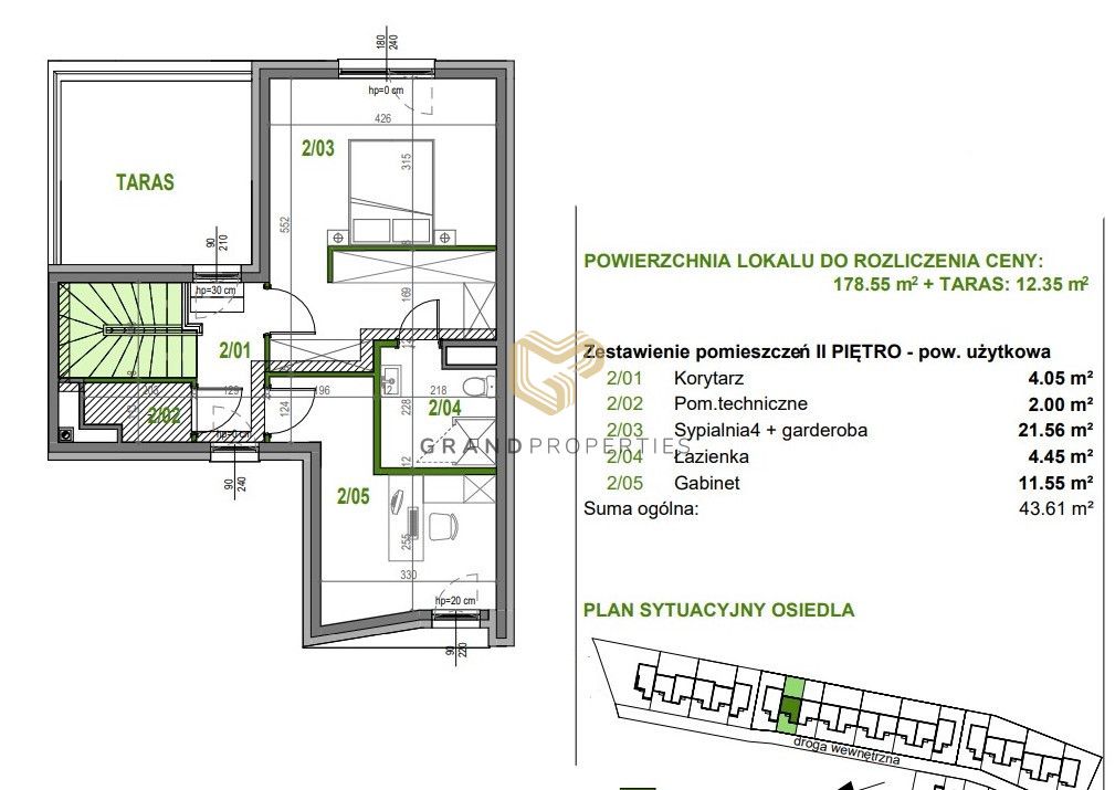dom szeregowy, 6 pokoi Warszawa Ursynów. Zdjęcie 11