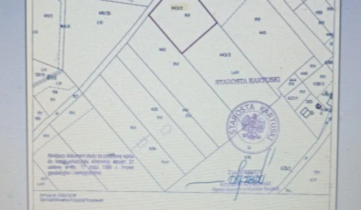 Działka rolno-budowlana Goręczyno, ul. Widokowa
