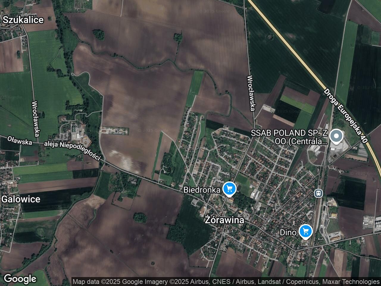 Działka budowlana Żórawina, ul. Malinowa