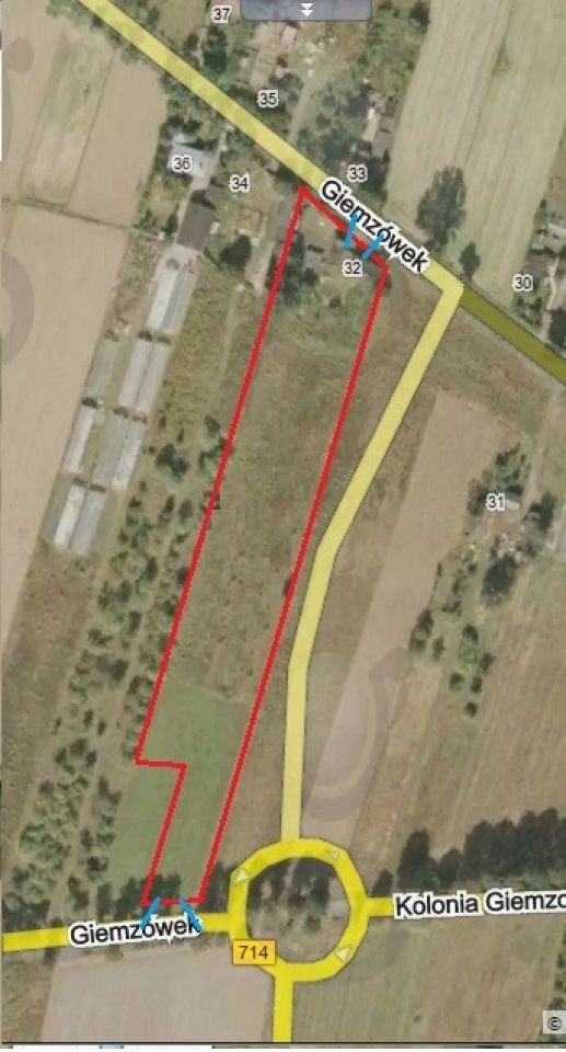 Działka inwestycyjna Giemzówek. Zdjęcie 8