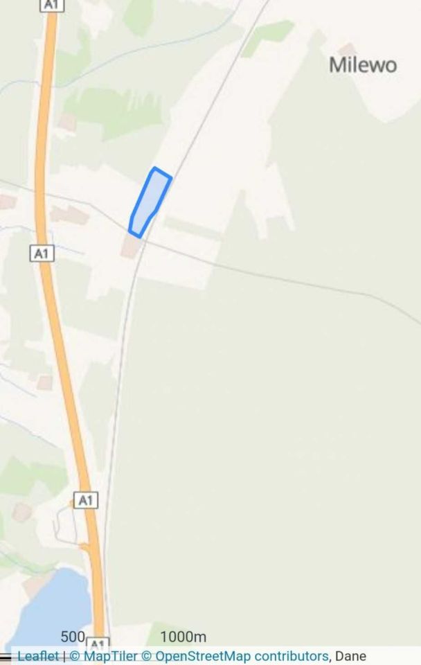 Działka Gajewo Gajewo-Zabudowania. Zdjęcie 3