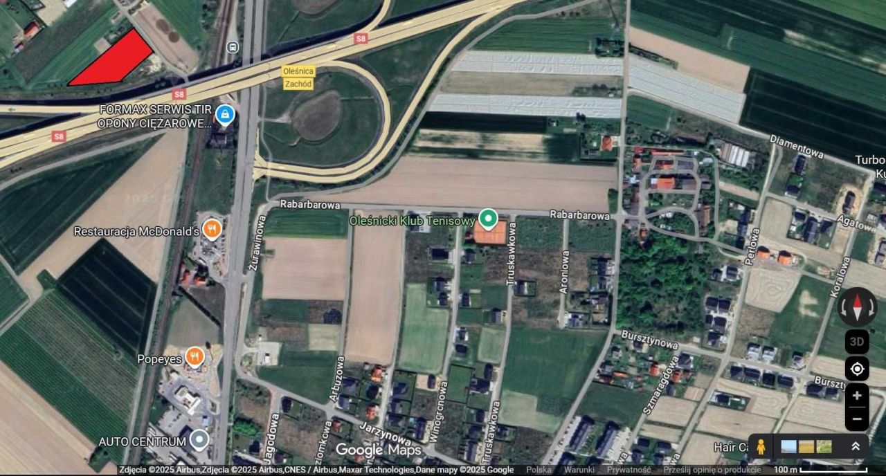 Działka budowlana Dąbrowa. Zdjęcie 2