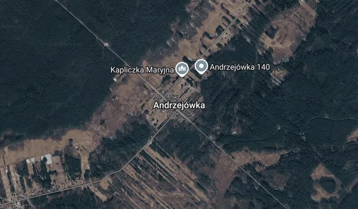Działka budowlana Andrzejówka
