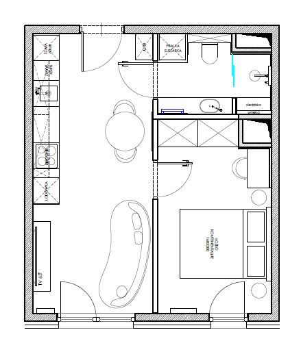 Mieszkanie 2-pokojowe Kraków Podgórze Duchackie, ul. Podedworze. Zdjęcie 14