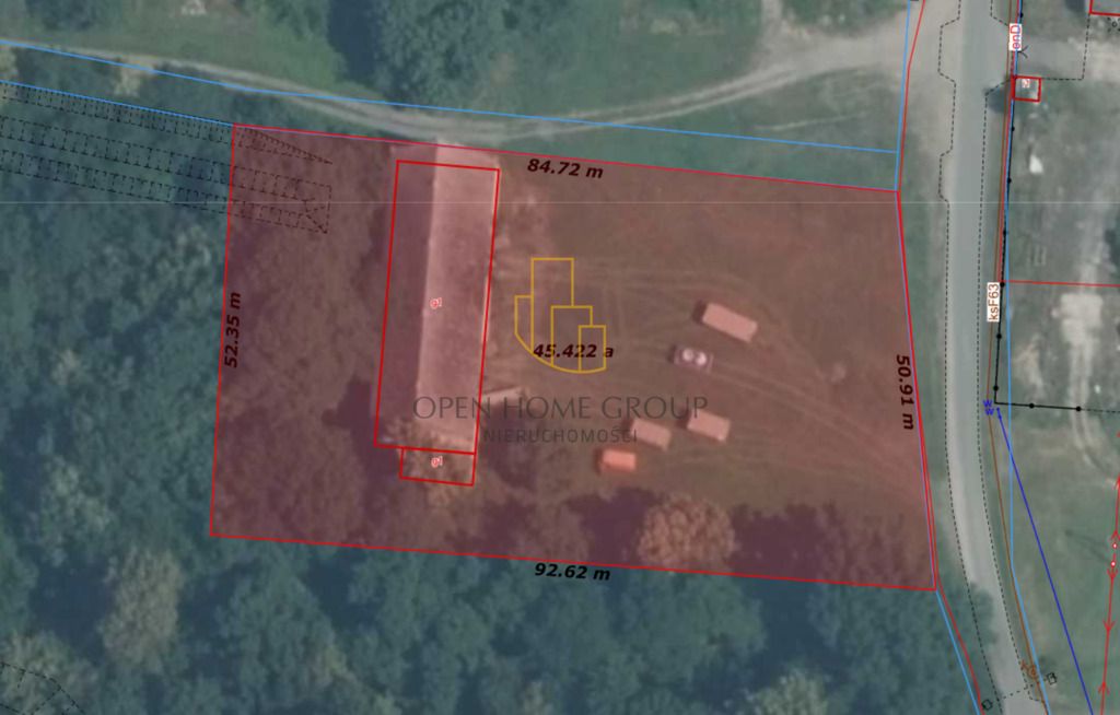 Działka inwestycyjna Wojciechów. Zdjęcie 1