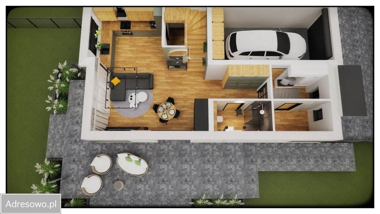 bliźniak, 5 pokoi Gozdów, ul. Grabowa. Zdjęcie 5