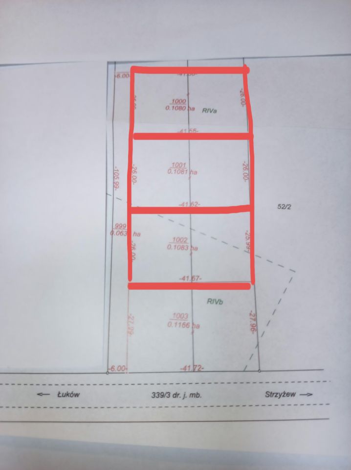 Działka budowlana Turze Rogi, ul. Nowa Droga. Zdjęcie 3