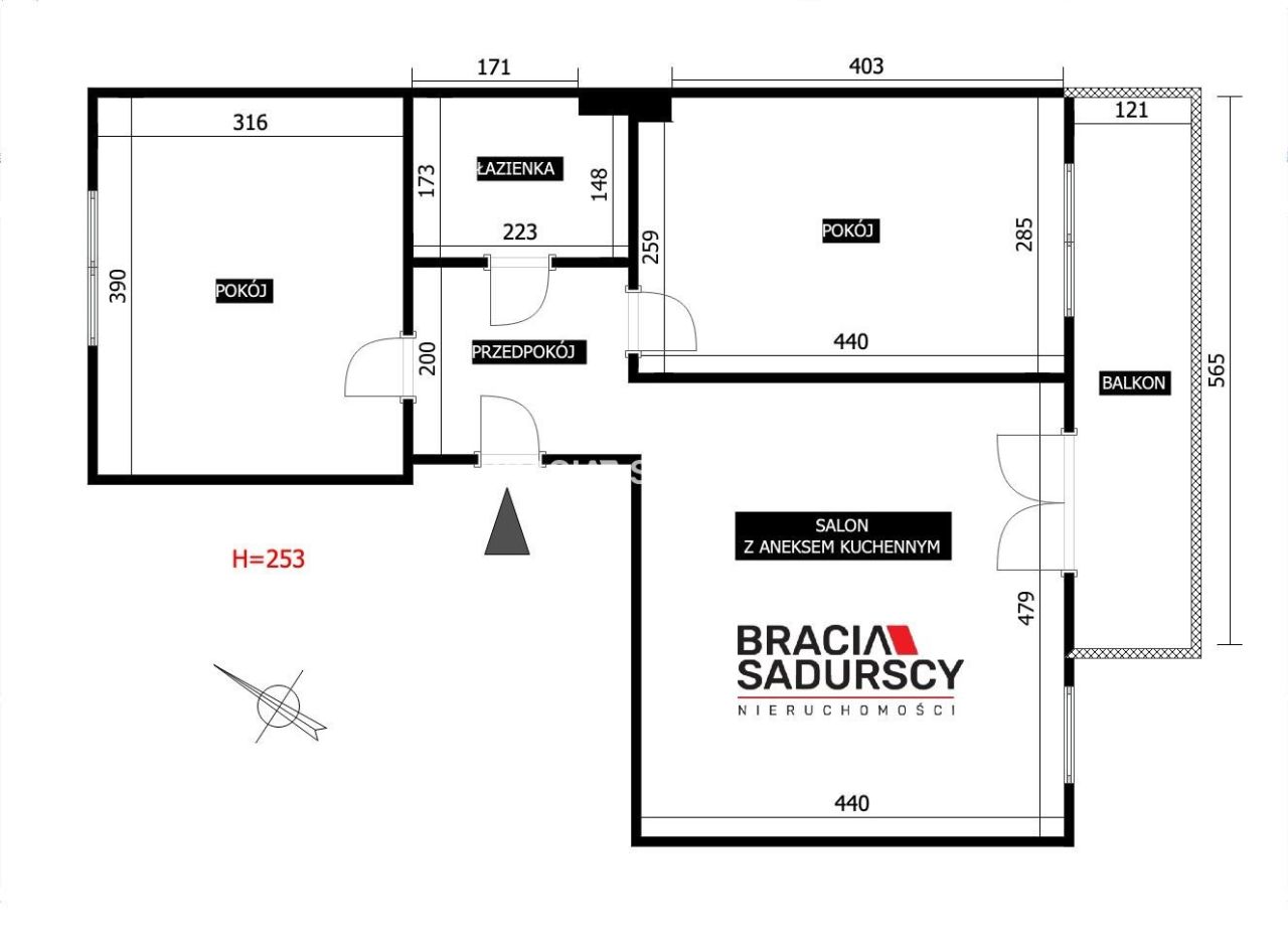 Mieszkanie 3-pokojowe Kraków, ul. Macieja Dębskiego. Zdjęcie 36