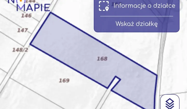 Działka rolna Trzebórz