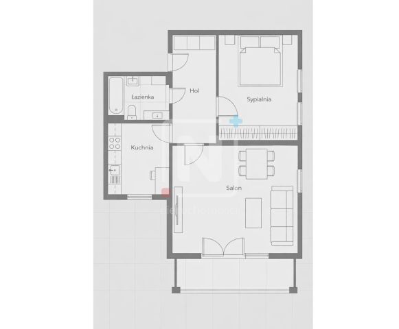 Mieszkanie 3-pokojowe Warszawa Ursynów, ul. Puławska. Zdjęcie 16